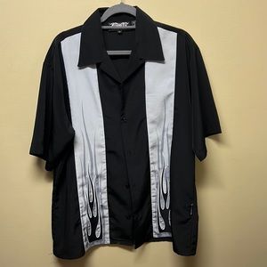 Dragonfly Chrome & Black Flames L